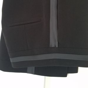 H&M Black Tuxedo Wide leg pants size 6